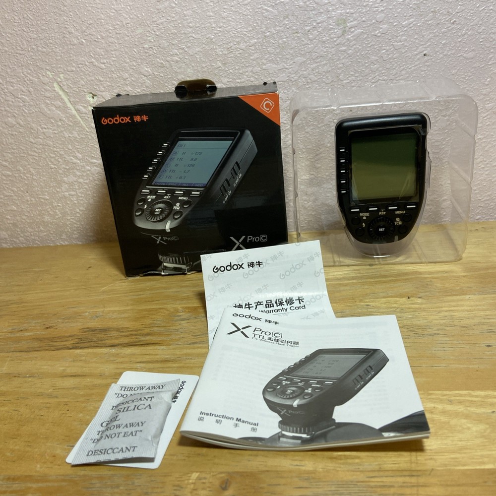 Godox XProC TTL Wireless Flash Trigger for Canon Cameras