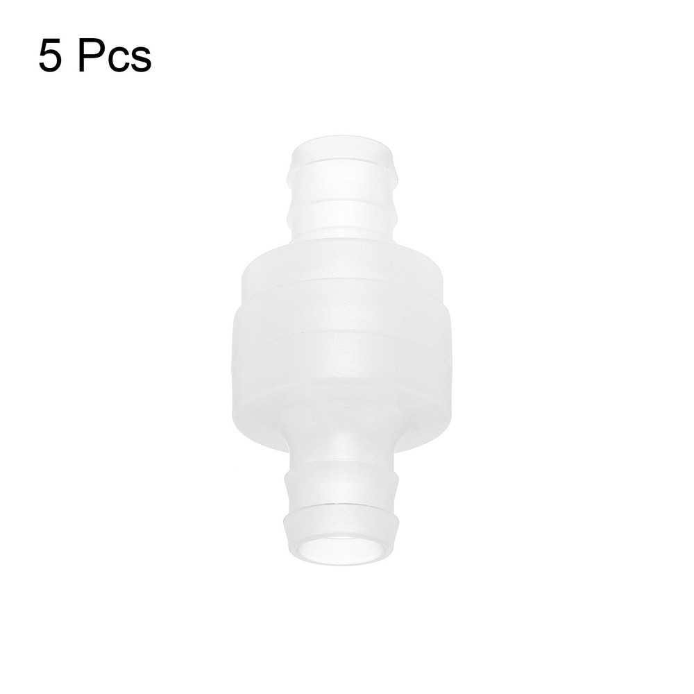 5Pack Non Return Check Valves 5/8" Dia One Way Inline Hose Connector