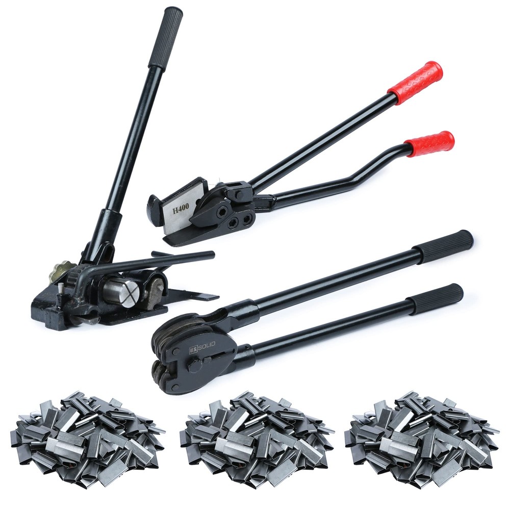 U.S. Solid 3/4" Steel Strapping Kit Manual Banding Tool
