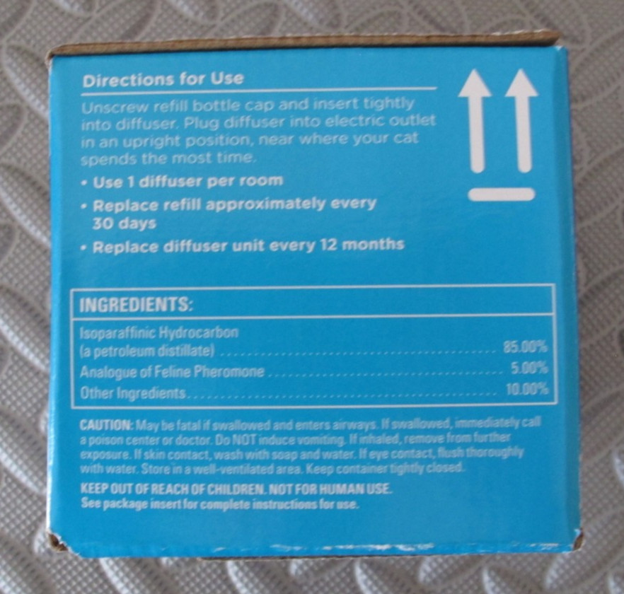Comfort Zone Single & Multi-Cat Calming Diffuser Refills 4 Pack