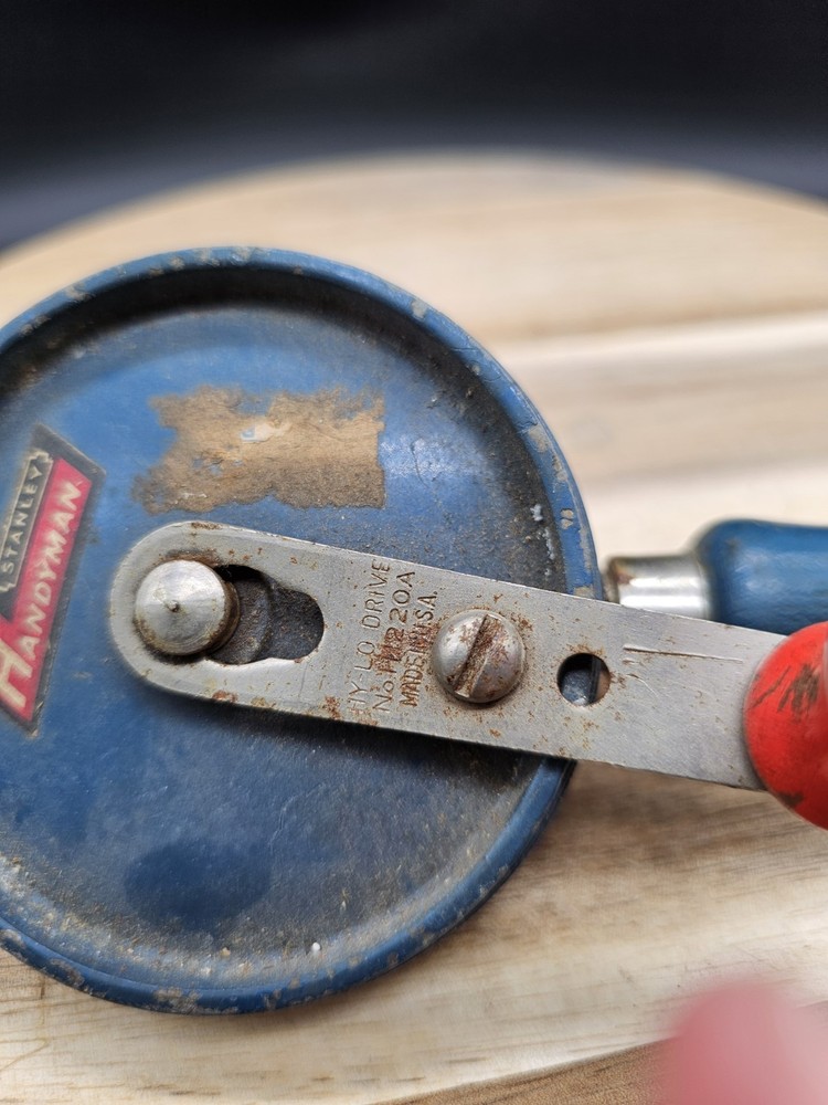 Vintage Stanley Handyman Hand Drill