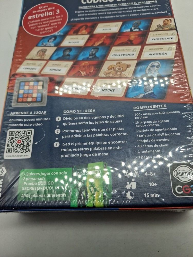 Devir Games Codigo Secreto (Code Names) Spanish Edition