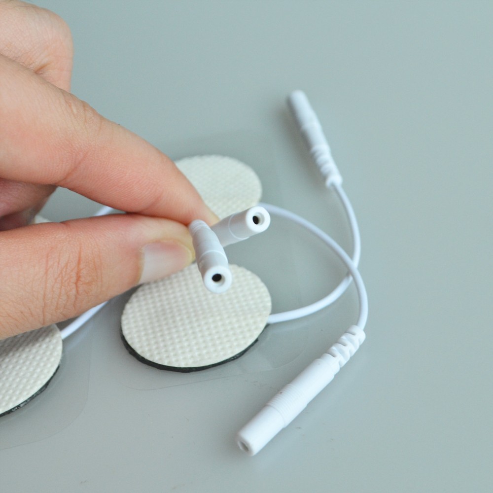 Mini Electrode Pads Physiotherapy For Tens/EMS Device 2mm Pin Snap