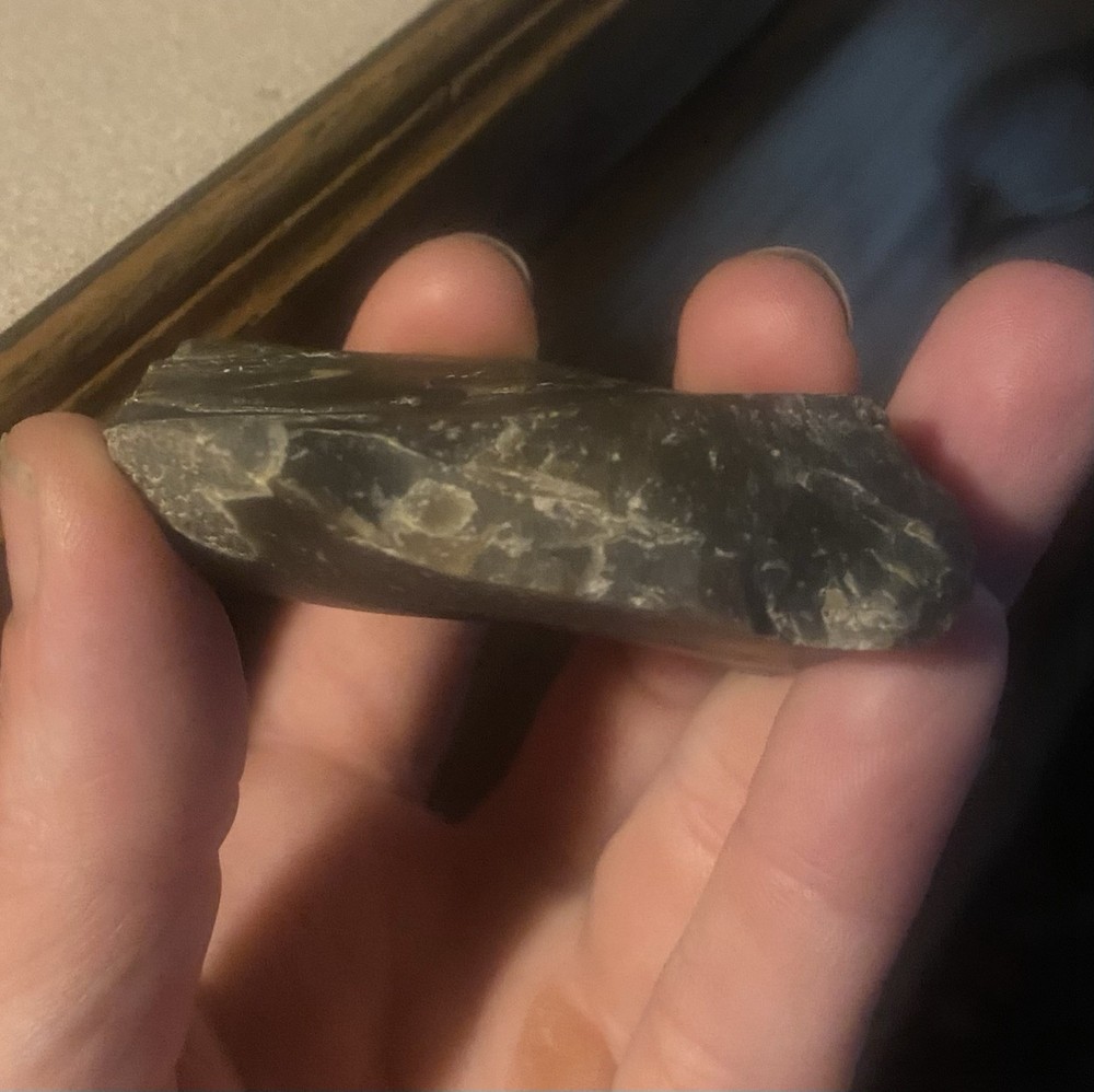 Texas Georgetown Flint Rock Quality Stone NICE EDGES Knapping Fire Making 2.79oz