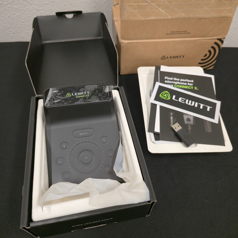 Lewitt Audio CONNECT 2 USB-C Audio Interface for Production, Podcasts, Streaming