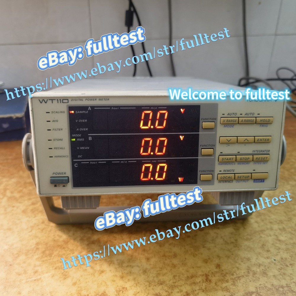1PCS YOKOGAWA WT110 Digital Power Meter -fulltest