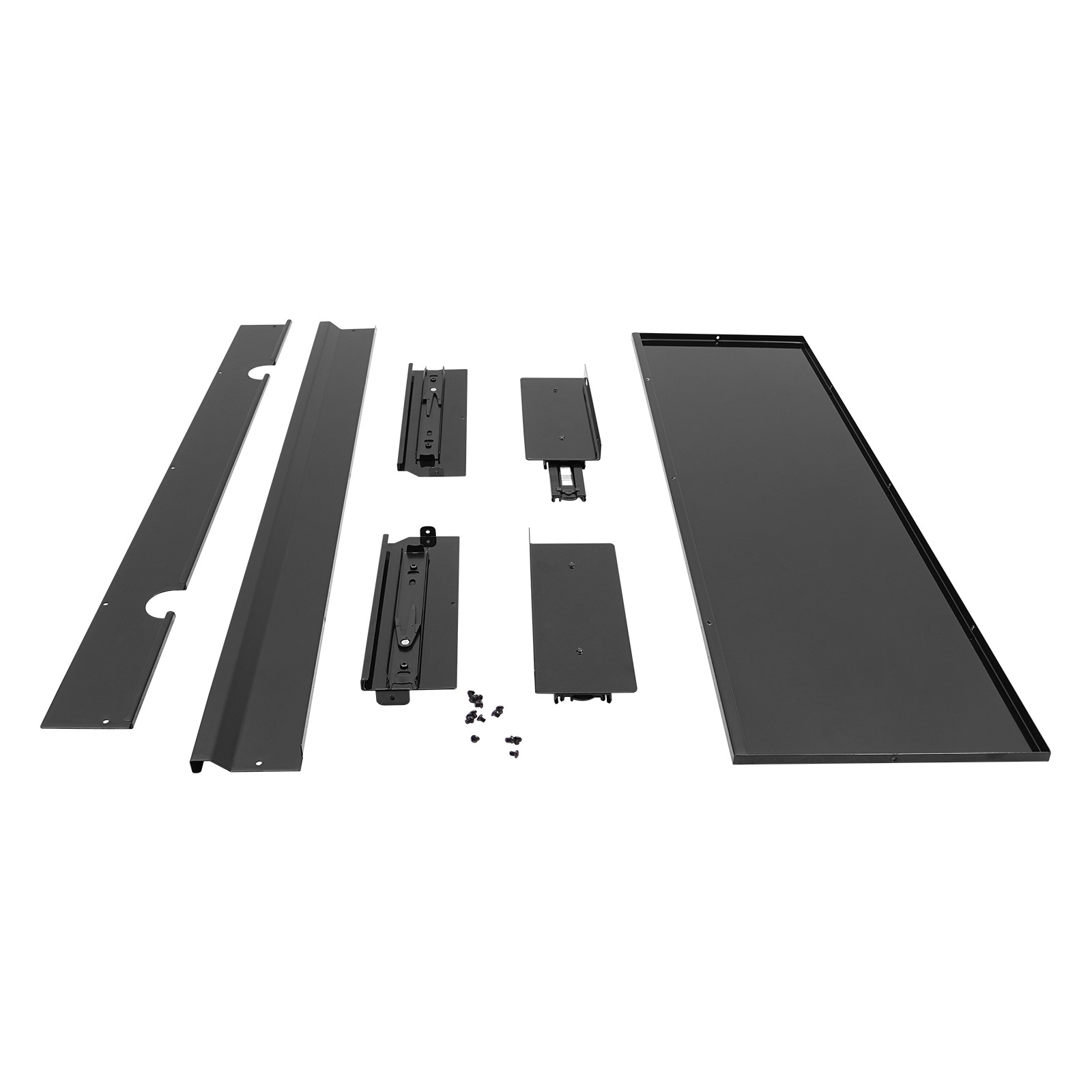 Under Desk Mounted Sliding Pull-out Drawer Storage Organizer Pull-out Drawer