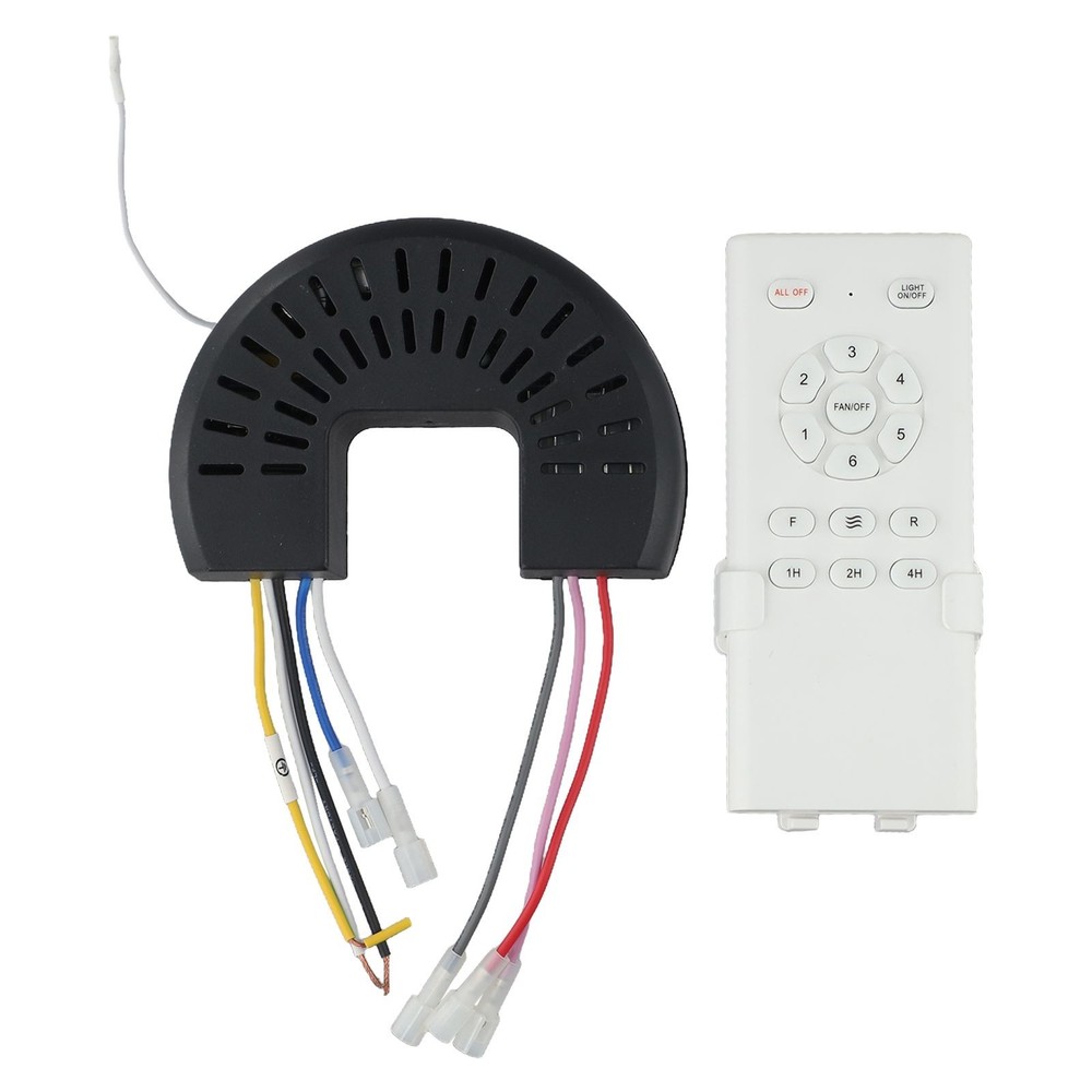 Wide Voltage Range Remote Control Kit for 24V 6 Speed Ceiling Fan Light