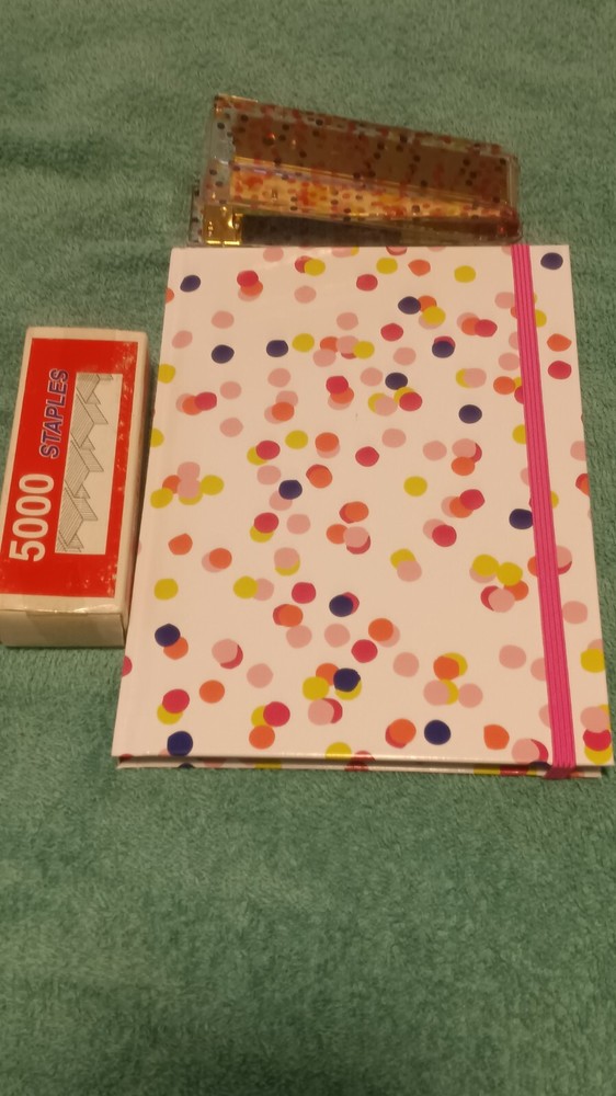 Stationary Set Include Stapler And Notebook With Free Staples