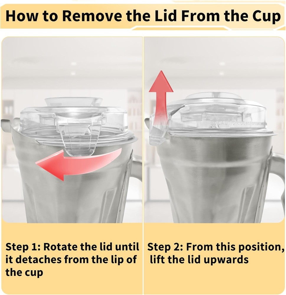 Stainless Steel Container 48Oz Replace for 5000 5200 6300 6500 7500 E310 E320 Pr