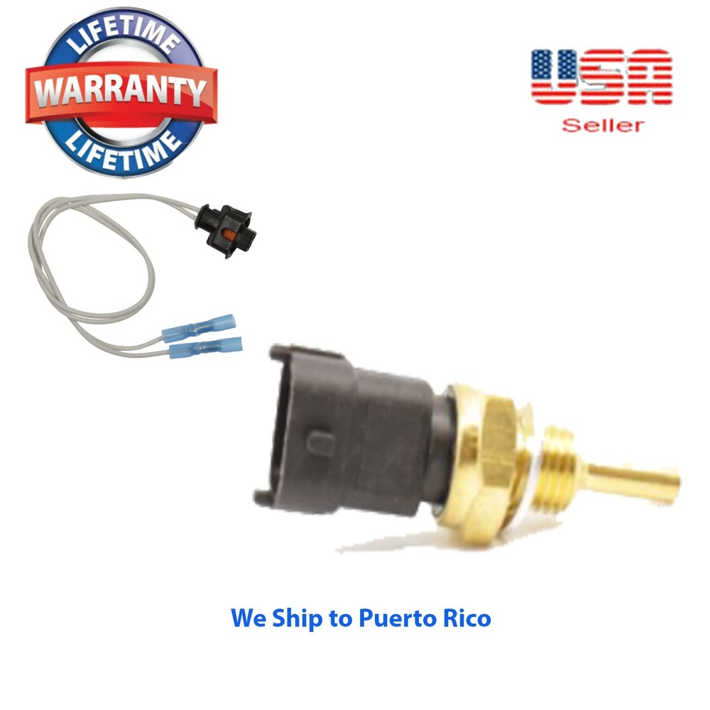 Engine Coolant Temperature Sender Sensor W/Connector Fit SAAB SATURN see catalog