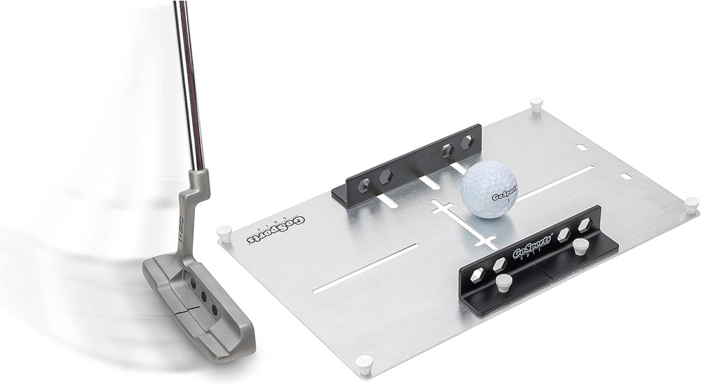 Golf Putting Alignment Stencil and Gate Set - Versatile Putting Aid for 10+ Dril