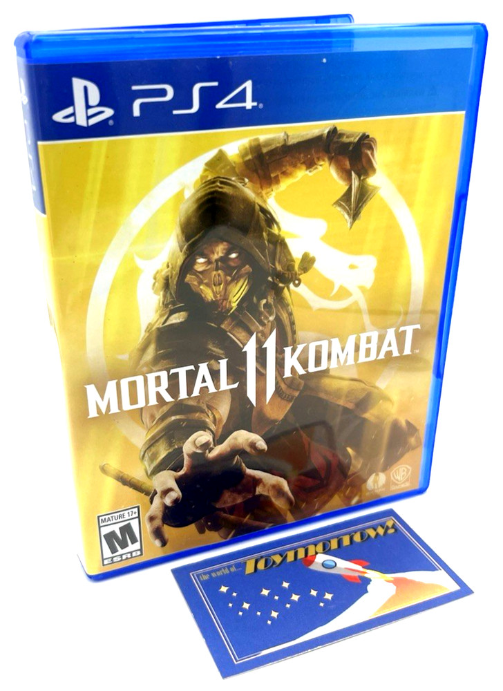 Sony PlayStation PS4 Mortal Kombat 11 EMPTY Case