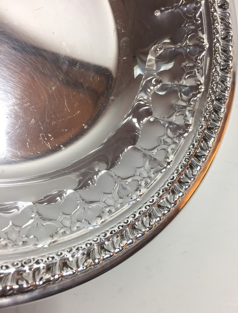 Reed & Barton Silverplate Candy Dish 6.5”