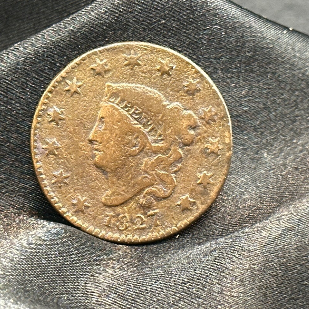 1827 LARGE CENT