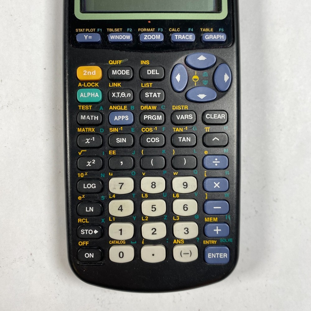 Texas Instruments Ti-83 Plus Graphing Calculator NO COVER Tested and Works