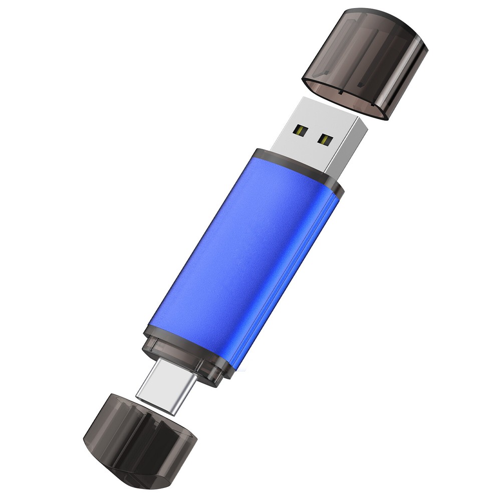 USB 2.0 32/64/128GB Type-C/ A Dual Flash Drive Memory Stick For Android Phone PC