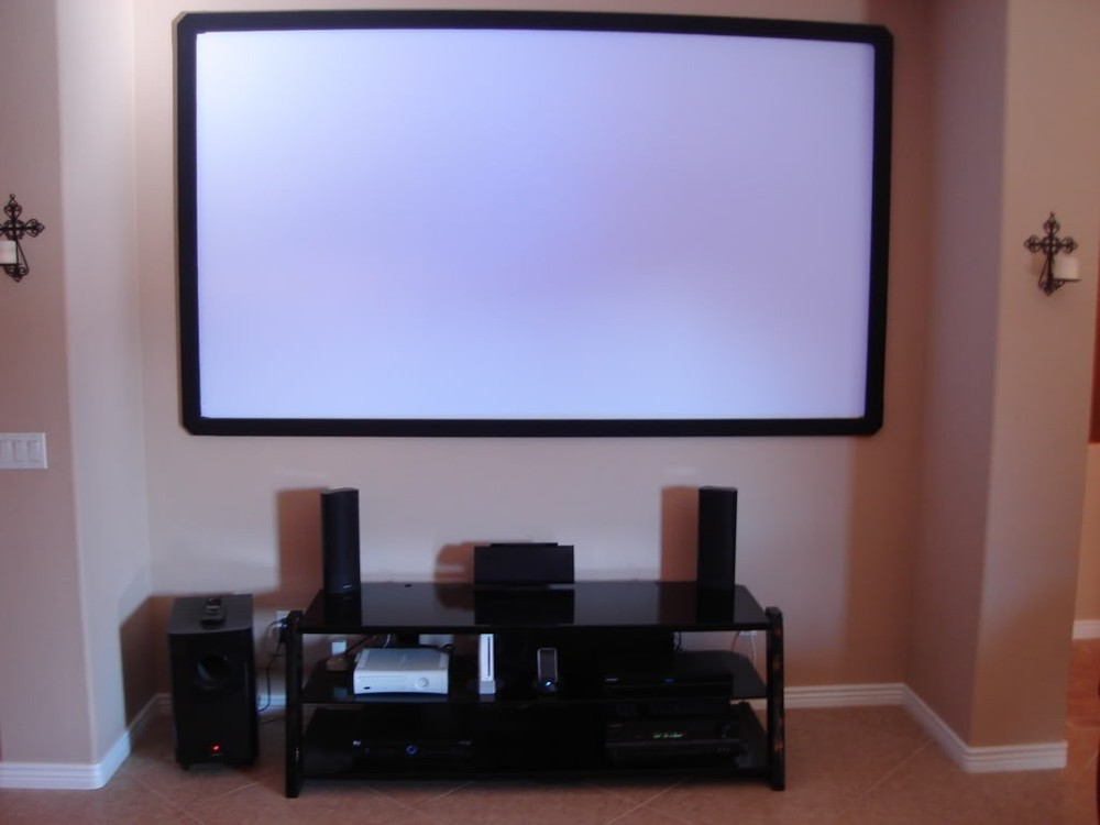 HD Projector / Projection Screen Paint Solution 1 Quart 4K Full HD 1080p 3D