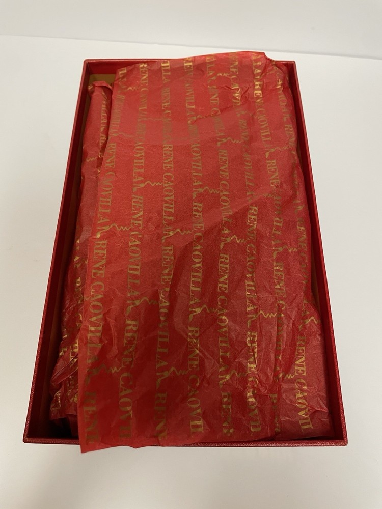 Rene Caovilla Empty Shoe Gift Storage Box