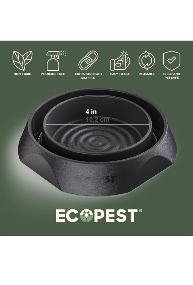 Bed Bug Interceptors – 4 Pack | Bed Bug Blocker (Pro) Interceptor Traps | Insect