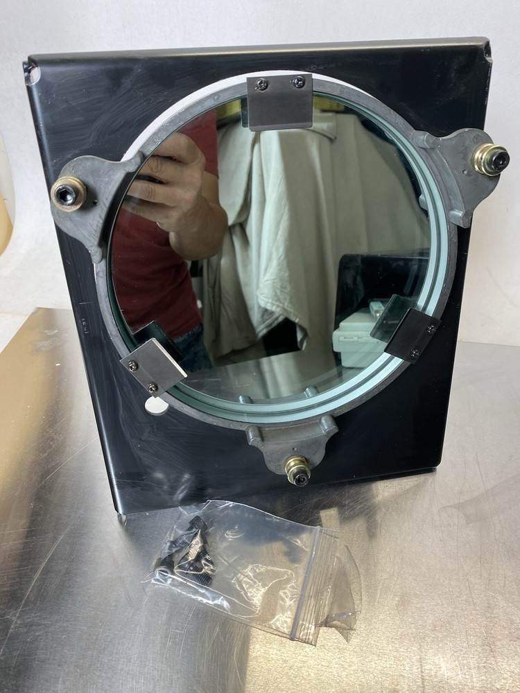 Nikon V-12 Comparator Double Sided Mirror Assembly 7-3/4" Excellent!