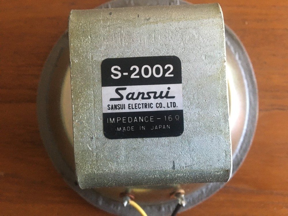 Sansui S-2002 Midrange Speakers 16 Ohm, from SP 2000 Cabinet