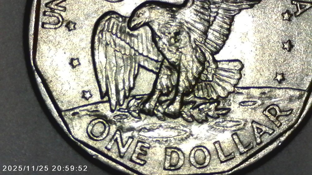 1999 P Susan B Anthony Dollar