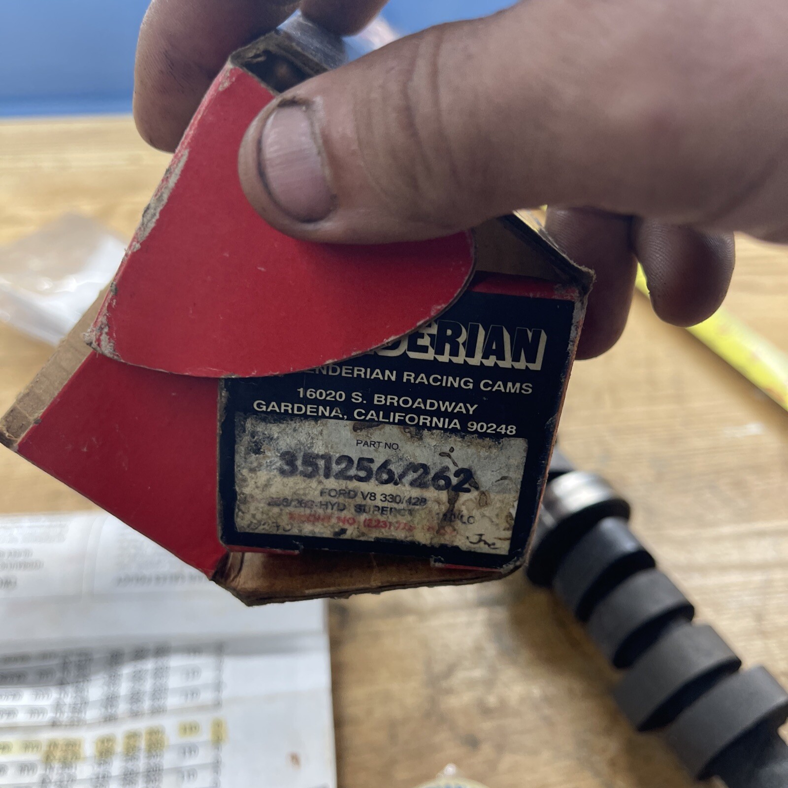 NOS isky 351256/262 Ford V8 FE 352 360 390 427 428 CAMSHAFT ISKENDERIAN CAM