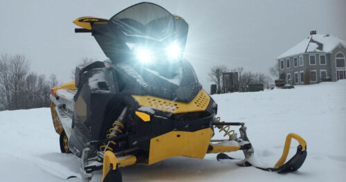 Ultra Bright LED headlight bulb for 2009 Ski-Doo Summit 500SS Everest: High/Low