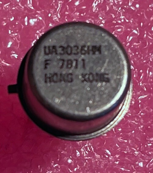 Fairchild UA3061HM CA3061 - BCD to 7 Seg. Decoder/Driver - NOS