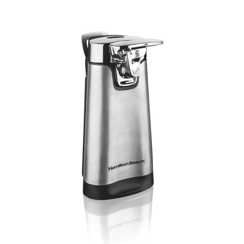 Hamilton Beach SureCut Automatic Electric Can Opener with Multi Tool, Stainless
