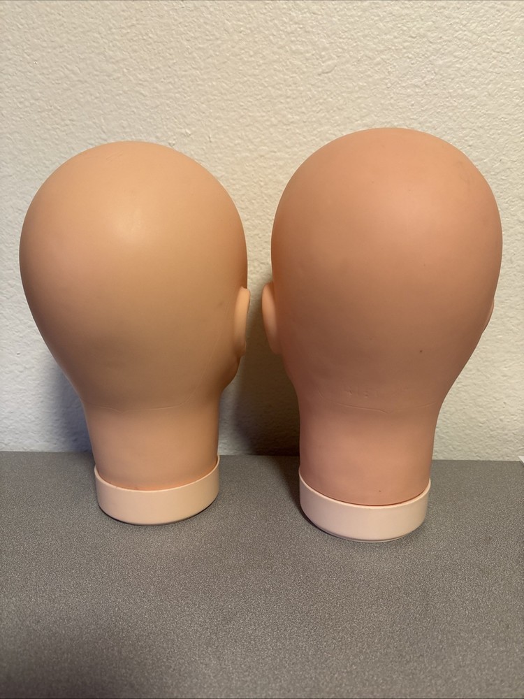 Mannequin Head For Eyelash Extension Makeup Application Practice / Flat