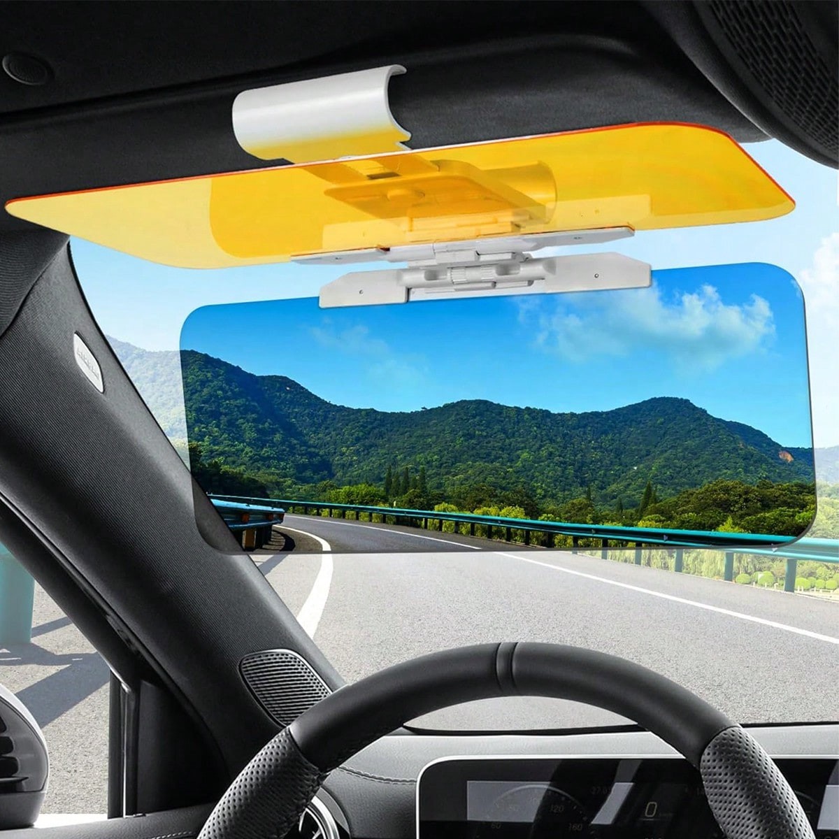 Car Anti Glare Sun Visor Universal Day and Night HD Tac Visor Shade Extender