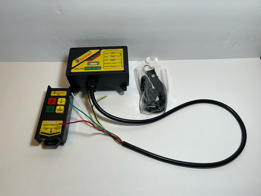 Bigorenda Wireless Crane Remote Control 12-36V, 656FT Wireless Control
