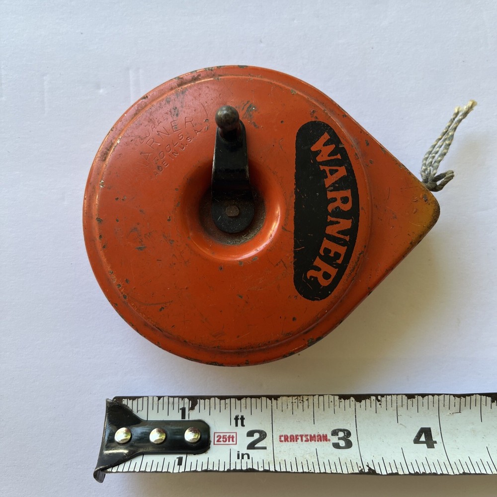 Accuracy Warner Tools Antique String line Made In U.S.A.