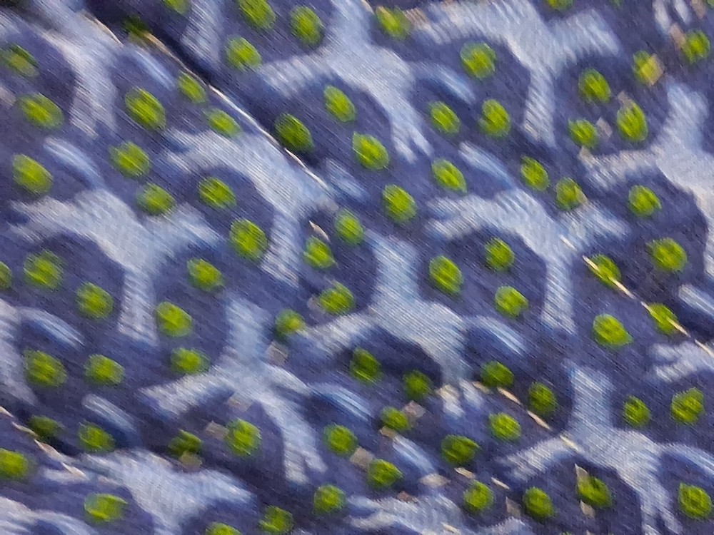 Patchwork Quilt Modern Fabrics Machine Pieced, Hand Stitched/Quilted 65"x100"