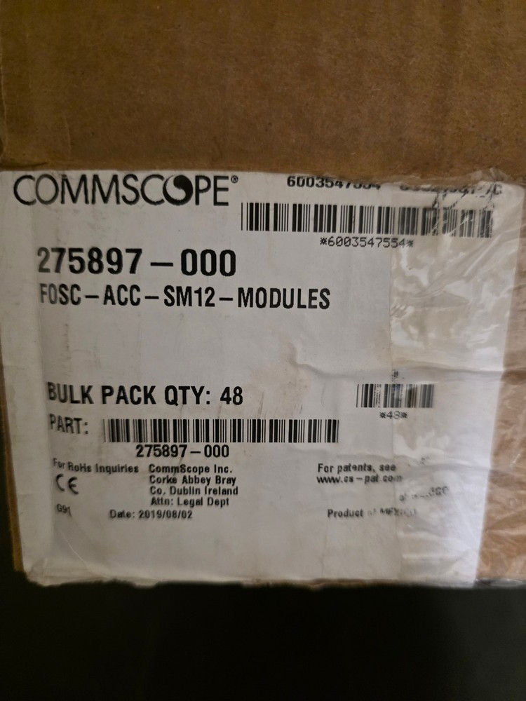 FOSC-ACC-SM12-Modules 275897 Commscope one unit