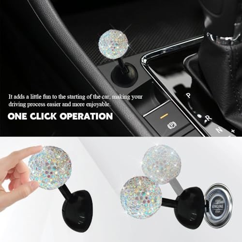 Car Push Starter Button Cover, Start Button Joystick, Car Push to Start AB