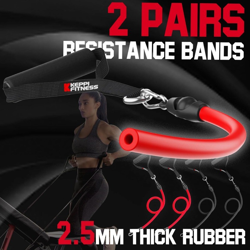 Keppi 900LB Weight Bench, Adjustable Foldable Workout Bench Press W