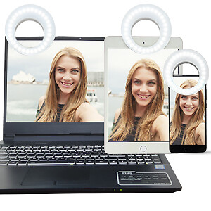 Selfie Light Ring Lights LED Circle Light Cell Phone Laptop Camera
