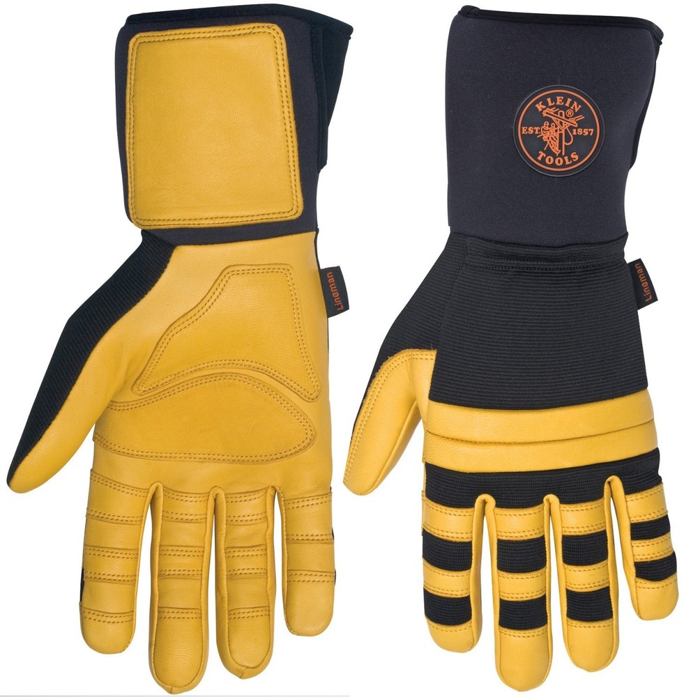 Klein Tools 40080 Lineman Work Gloves, Medium
