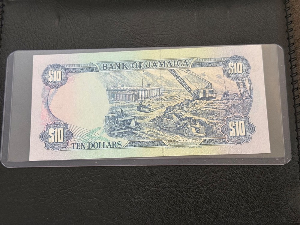 1989 — JAMAICA — 10 DOLLARS NOTE