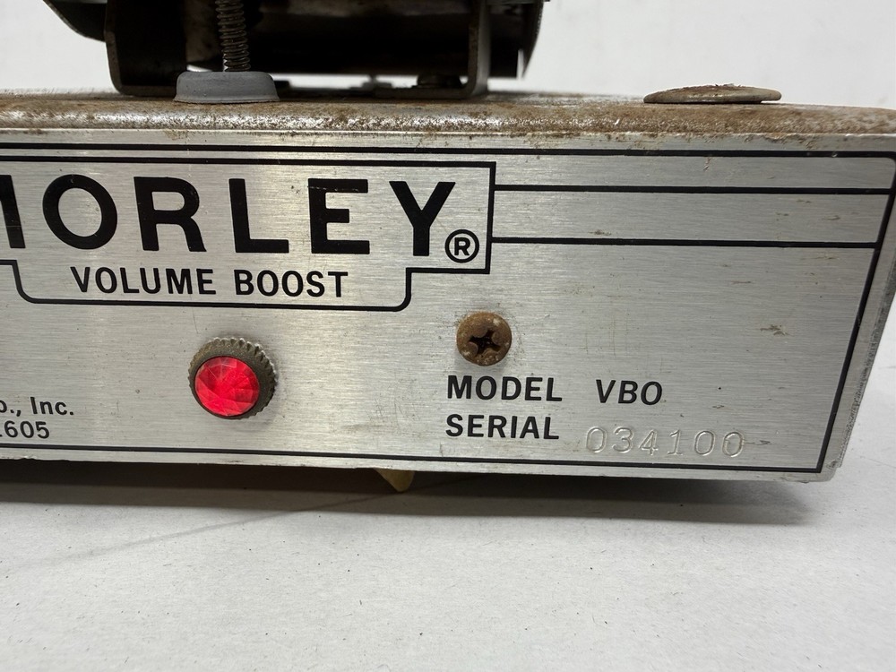 MORLEY VOLUME BOOST PEDAL - MODEL WBO
