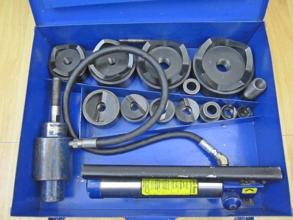 Current Tools - Model 154 PM 1/2"-4" Hydraulic Knockout Set, FAST SHIPPING READ