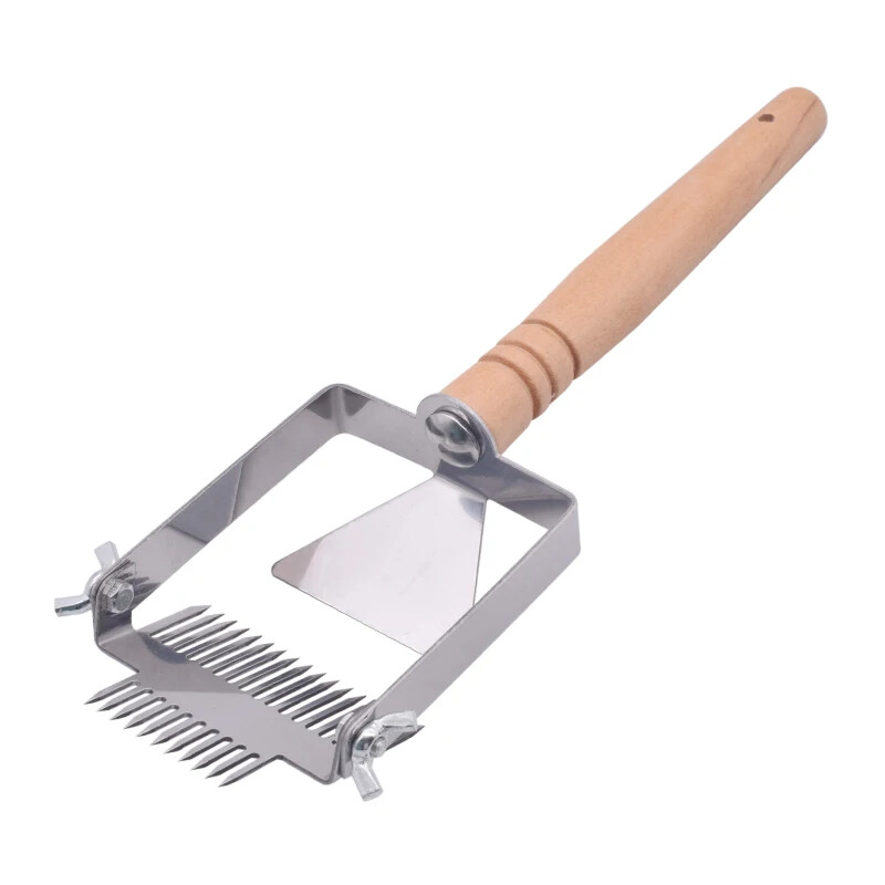 Beekeeping Tools Honey Cutter Uncapping Scraper Bee Hive Honeycomb Scraper