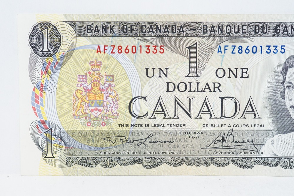 1973 Canada $1 Currency XF+ (nb392)