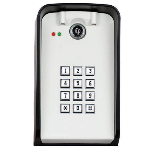 Dolphin 310MHz Wireless Gate Keypad Battery Powered 1000 Users Post Mount
