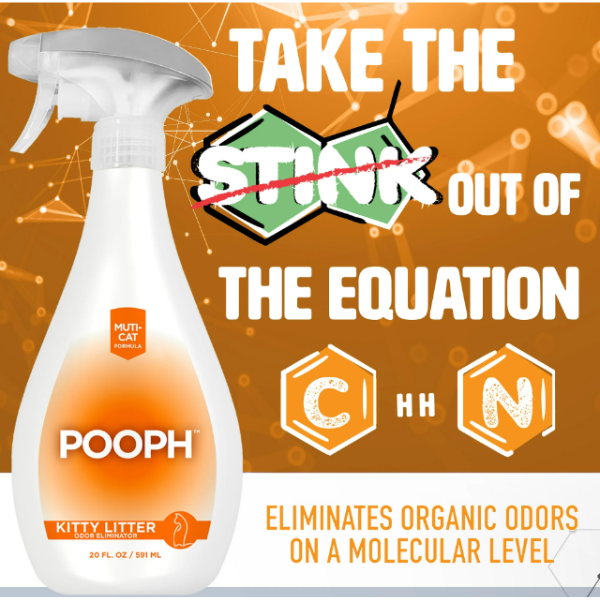 POOPH Kitty Litter Odor Eliminator 20oz