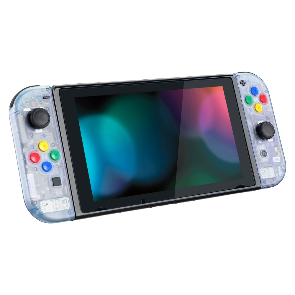 Glacier Blue Console Housing Shell with Buttons Replacement for Nintendo Switch