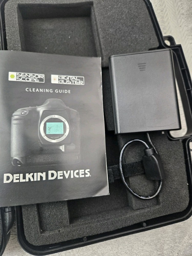 DELKIN DEVICES SENSOR SCOPE SLR IMAGE SENSOR CLEANING KIT